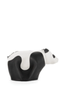 Loewe Leather Panda Mini Shoulder Bag In Black White