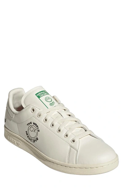 Adidas Originals Stan Smith Sneaker In Cream White/ White/ Black