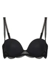 SIMONE PERELE KARMA UNDERWIRE STRAPLESS PLUNGE BRA