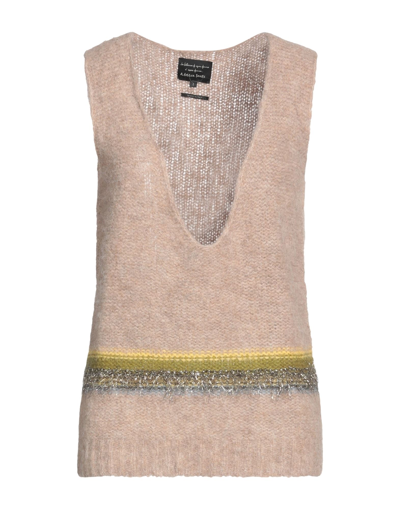 Alessia Santi Sweaters In Beige