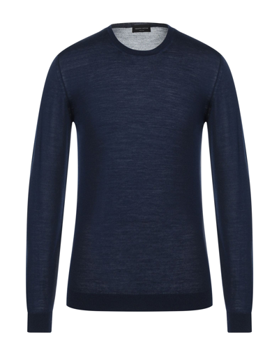 Roberto Collina Sweaters In Blue