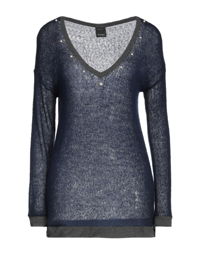 Pinko Sweaters In Blue