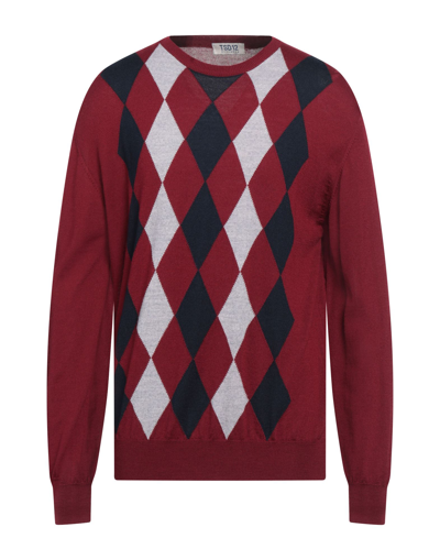 Tsd12 Sweaters In Red