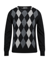 Tsd12 Sweaters In Black