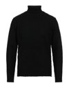 Grey Daniele Alessandrini Turtlenecks In Black