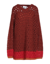 Koché Sweaters In Rust