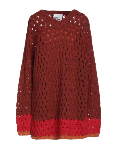 Koché Sweaters In Rust