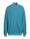 Gran Sasso Cardigans In Turquoise
