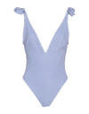 Moschino One-piece Swimsuits In Blue