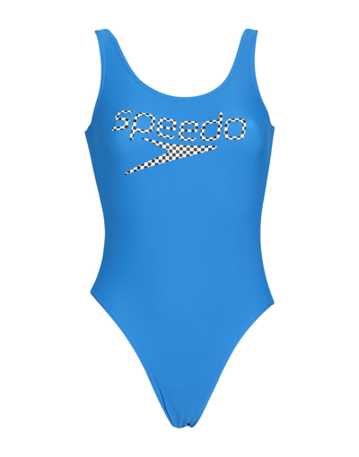 Speedo One-piece Swimsuits In Blue