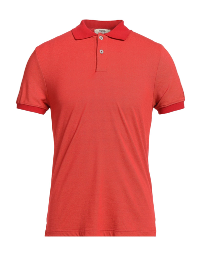 Roda Polo Shirts In Orange