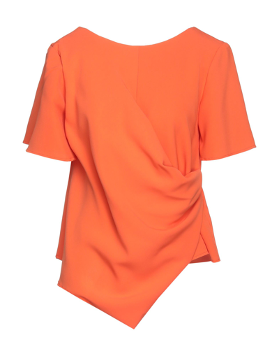 Kaos Blouses In Orange