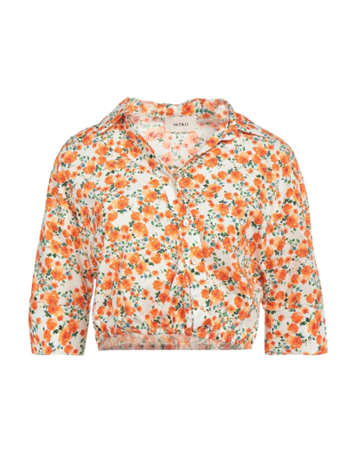 Vicolo Blouses In Orange