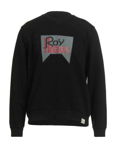 Roy Rogers Sweatshirts In Black