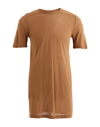 Rick Owens T-shirts In Beige