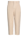 Beaucoup .., Man Pants Beige Size 32 Cotton, Elastane In Beige