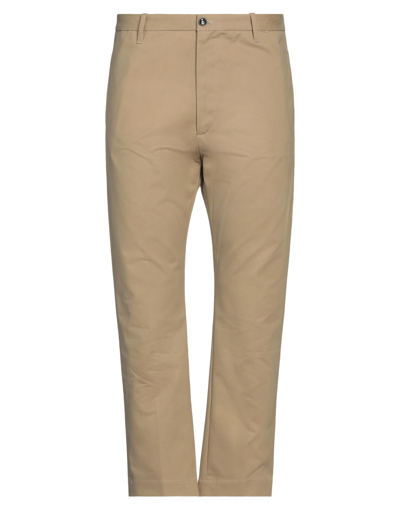 Nine:inthe:morning Nine In The Morning Man Pants Sand Size 38 Cotton, Elastane In Beige