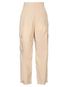 Max Mara Studio Woman Pants Sand Size 12 Cotton In Beige