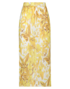 Gran Sasso Midi Skirts In Yellow