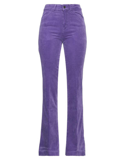 Caractere Pants In Purple