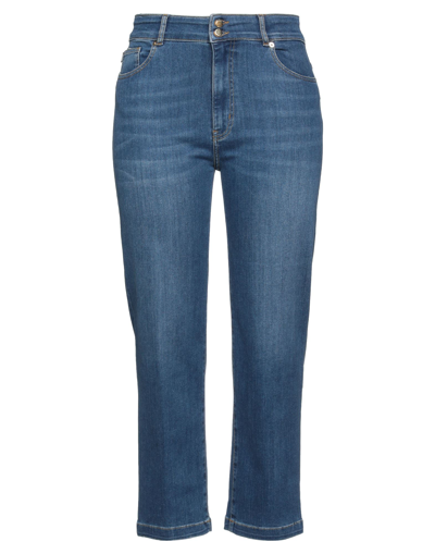 Love Moschino Jeans In Blue