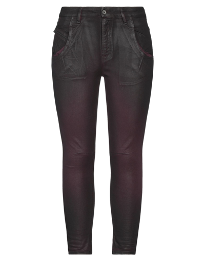 Diesel Black Gold Jeans In Deep Purple