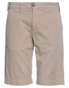 40weft Man Shorts & Bermuda Shorts Dove Grey Size 28 Cotton In Grey