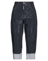 Dsquared2 Denim Cropped In Blue