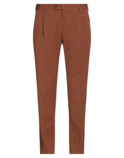 Grey Daniele Alessandrini Pants In Brown