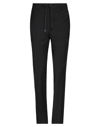 Brian Dales Drawstring Tailored Trousers In Black