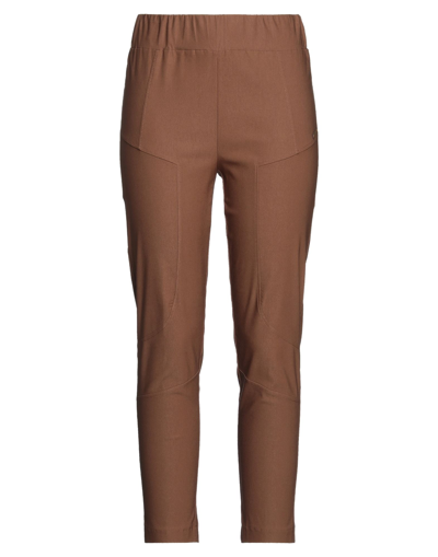 Simona Vignoli Pants In Brown