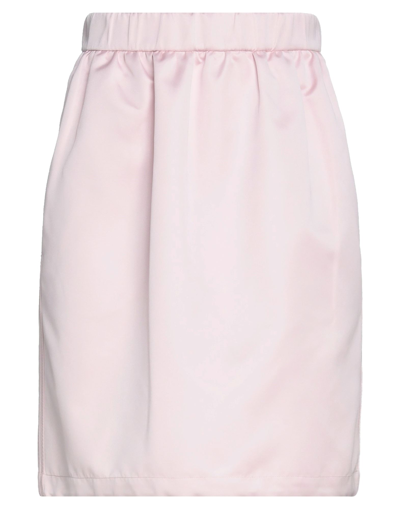 Ndegree21 Mini Skirts In Pink