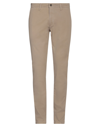 Four.ten Industry 4/10 Four. Ten Industry Man Pants Beige Size 34 Cotton, Linen, Elastane In Beige
