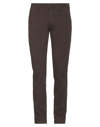 Four.ten Industry 4/10 Four. Ten Industry Man Pants Dark Brown Size 38 Cotton, Elastane