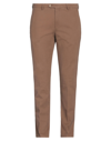 BE ABLE BE ABLE MAN PANTS BROWN SIZE 38 MODAL, COTTON, ELASTANE