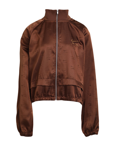 Nike Jackets In Brown