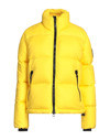 HISTORIC HISTORIC WOMAN PUFFER YELLOW SIZE XL NYLON