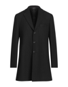 Luca Bertelli Coats In Black
