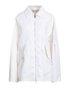 VALENTINO VALENTINO GARAVANI WOMAN JACKET WHITE SIZE 12 POLYAMIDE