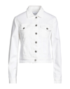 Dondup Denim Outerwear In White