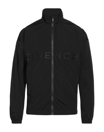 Givenchy Wool Bomber Jacket In Blue