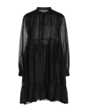 Kaos Short Dresses In Black