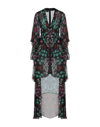 Rochas Midi Dresses In Black
