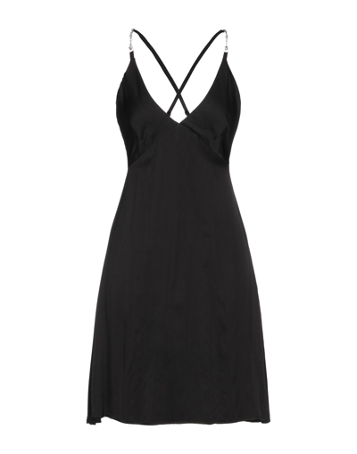 Kaos Jeans Midi Dresses In Black