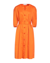 Kaos Midi Dresses In Orange
