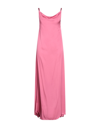 Kaos Jeans Long Dresses In Pink