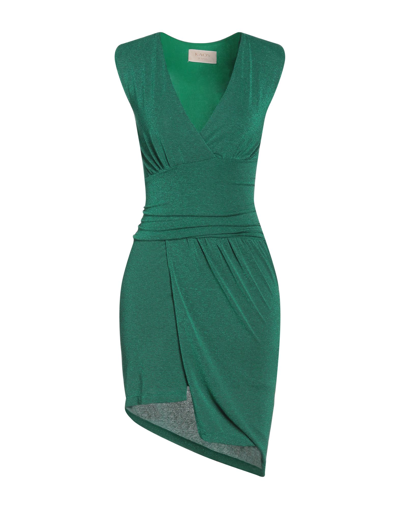 Kaos Jeans Short Dresses In Green