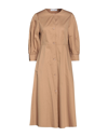 Kaos Midi Dresses In Beige