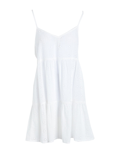 Topshop Short Dresses In White