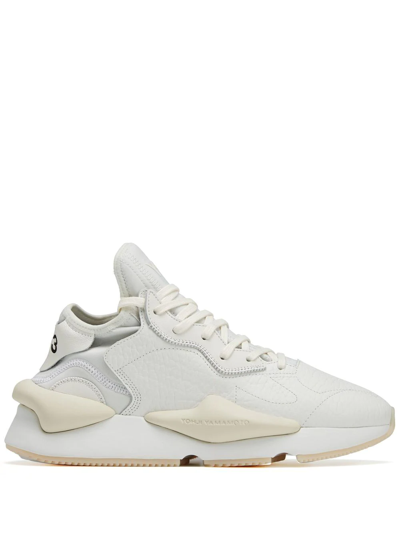 Y-3 Kaiwa Low-top Sneakers In White